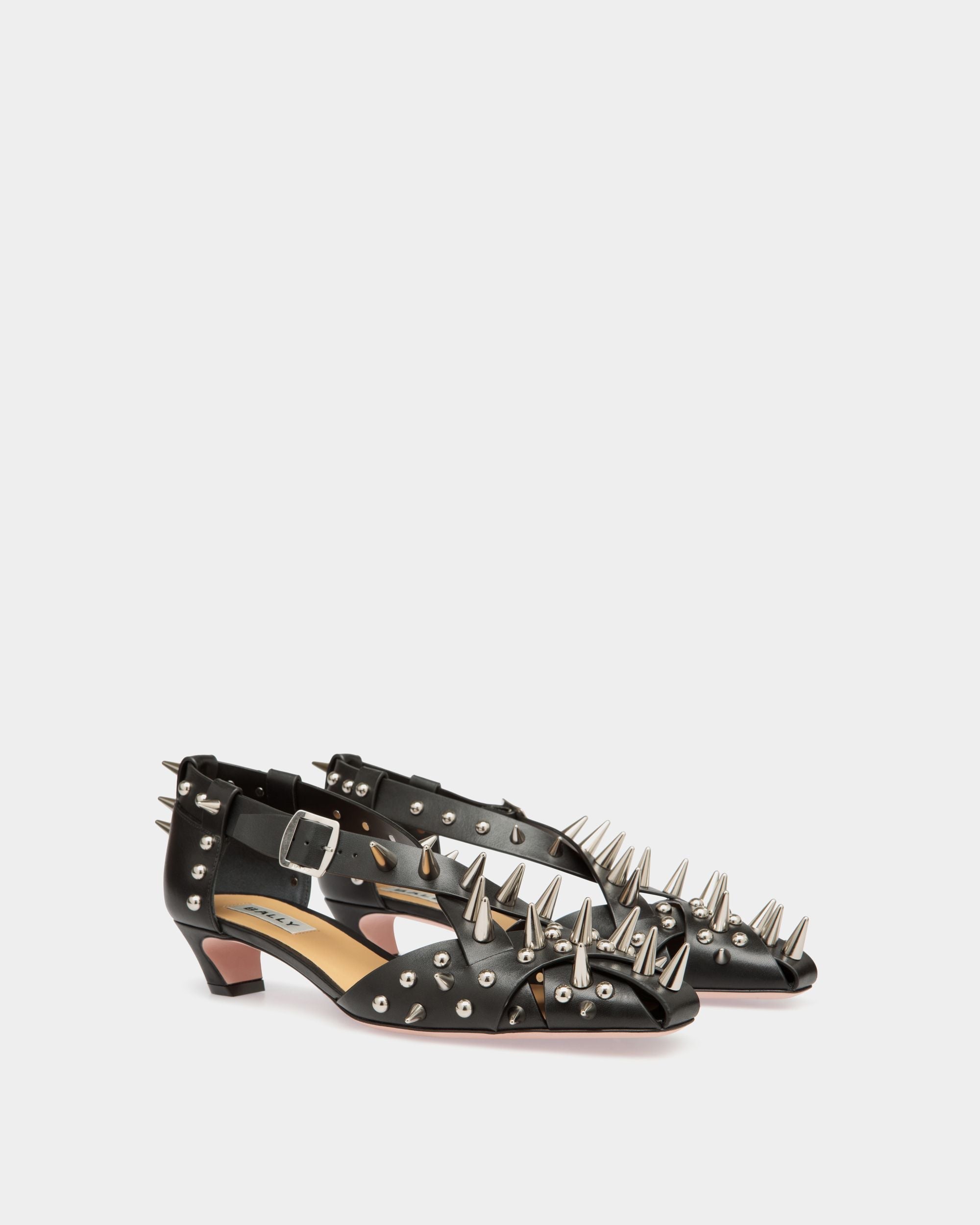 Bally Global - Sylt Pump in Black Leather - Black