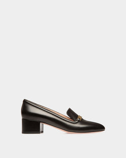 Zapato De Salón Deco De Piel Negra