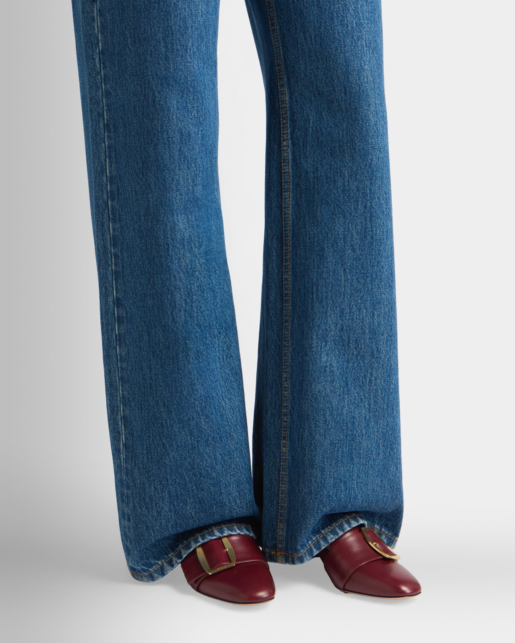 Bally Global - Bally Boucle Pump in Andorra Leather - Burgundy