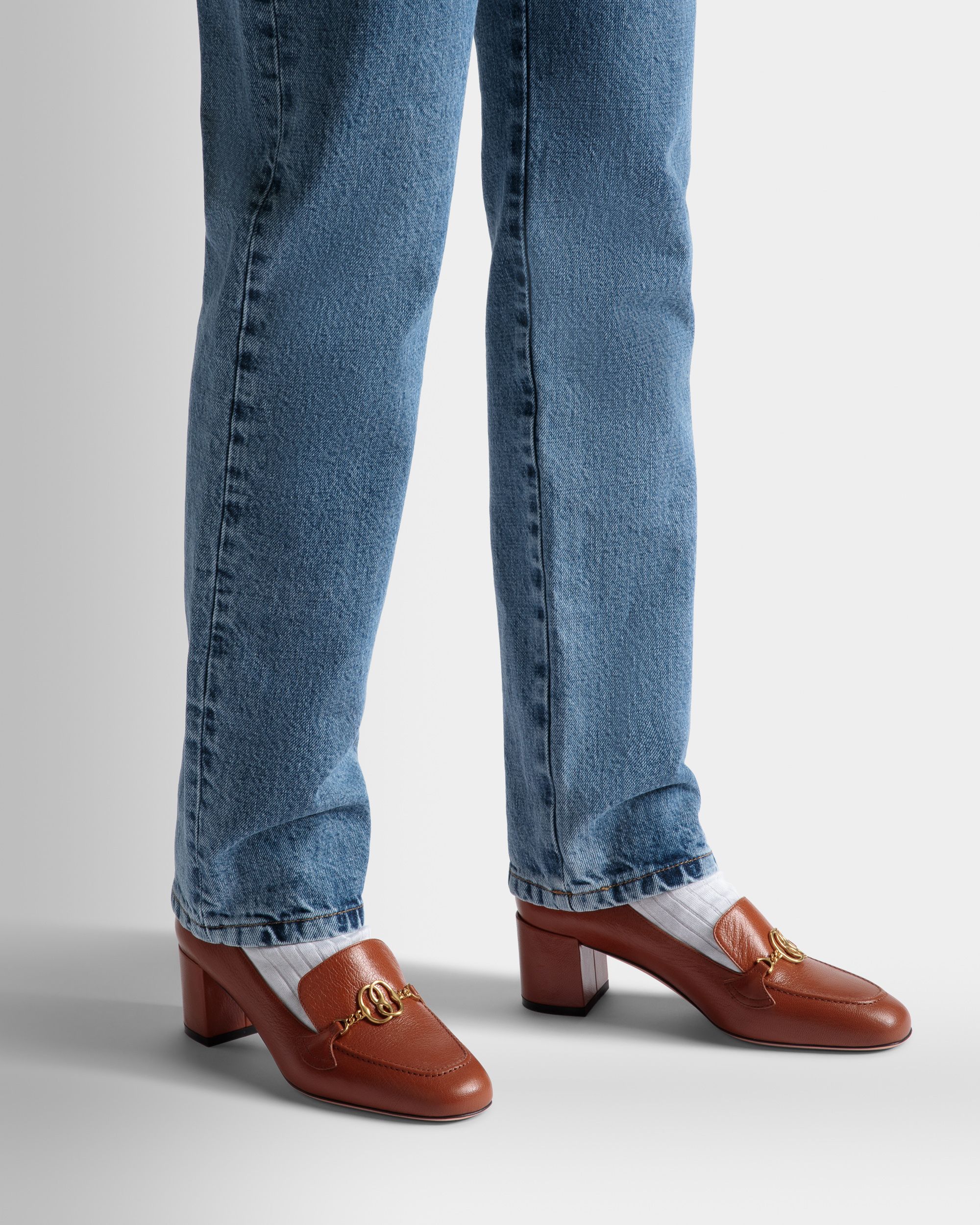 Bally Global - Zapatos De Salón Emblem - Marrón