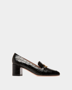 Daily Emblem Pumps In Black Leather