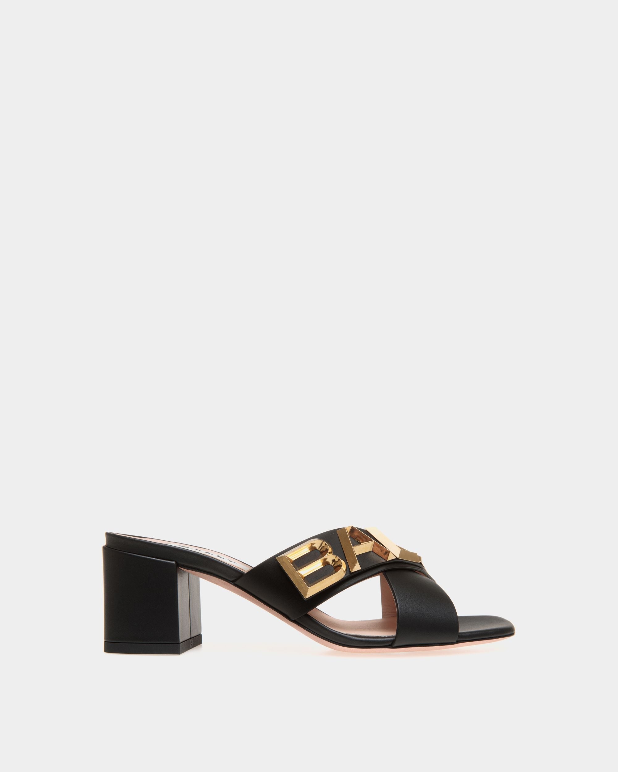 Bally Global - Bally Spell Sandals In Black Leather - Black