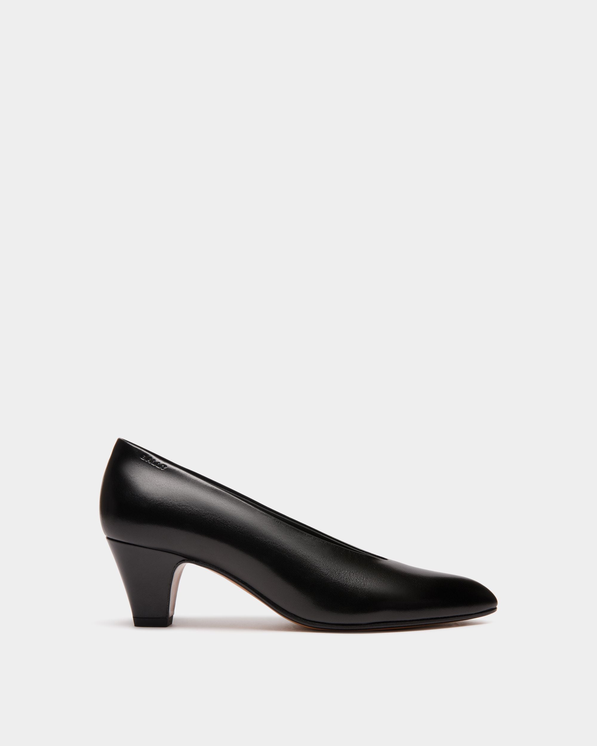 Bally Global - Alva Pump in Black Leather - Black
