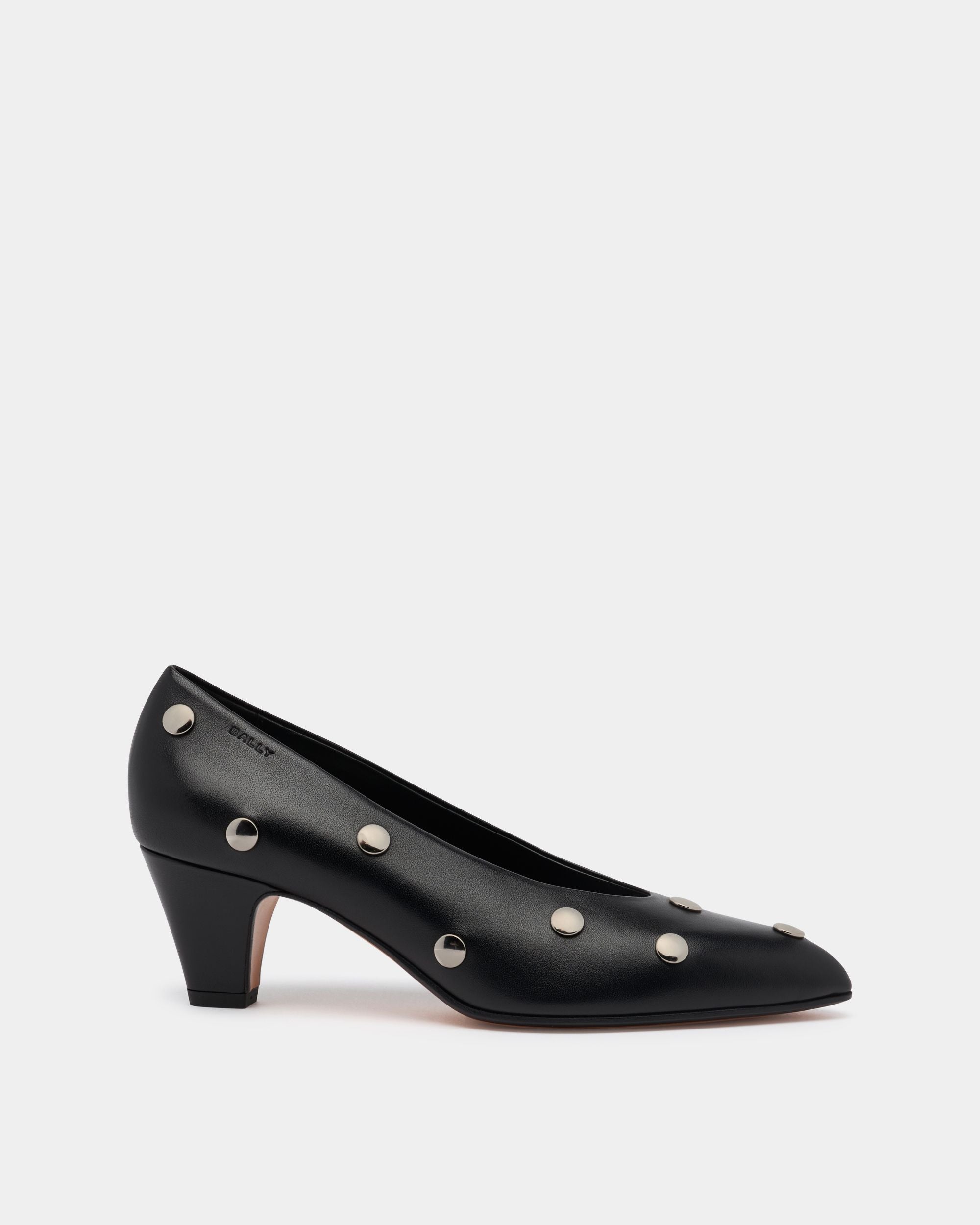 Bally Global - Alva Pump in Black Leather - Black