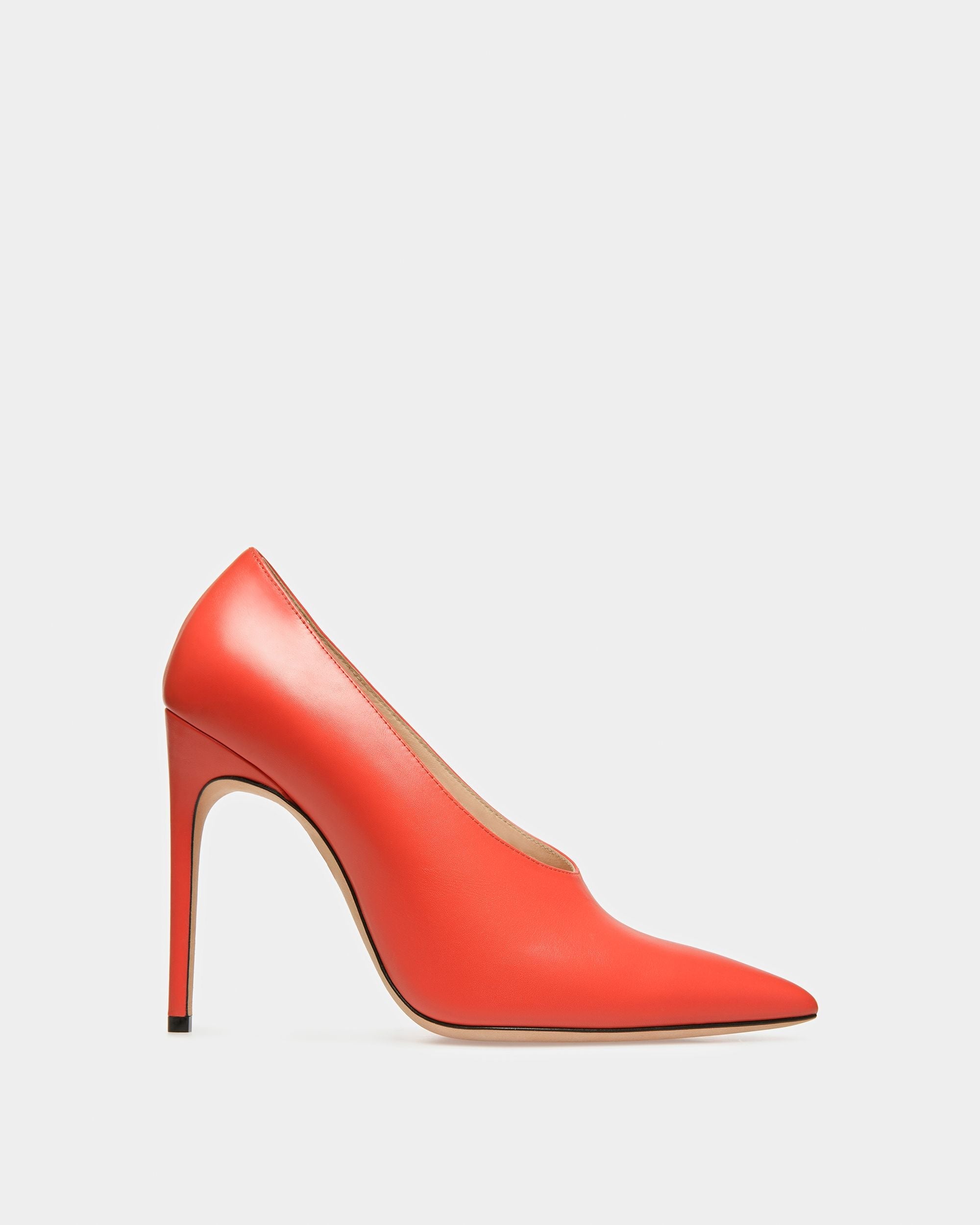 Bally Global - Ninfa Zapatos De Salón De Piel En Naranja - Naranja