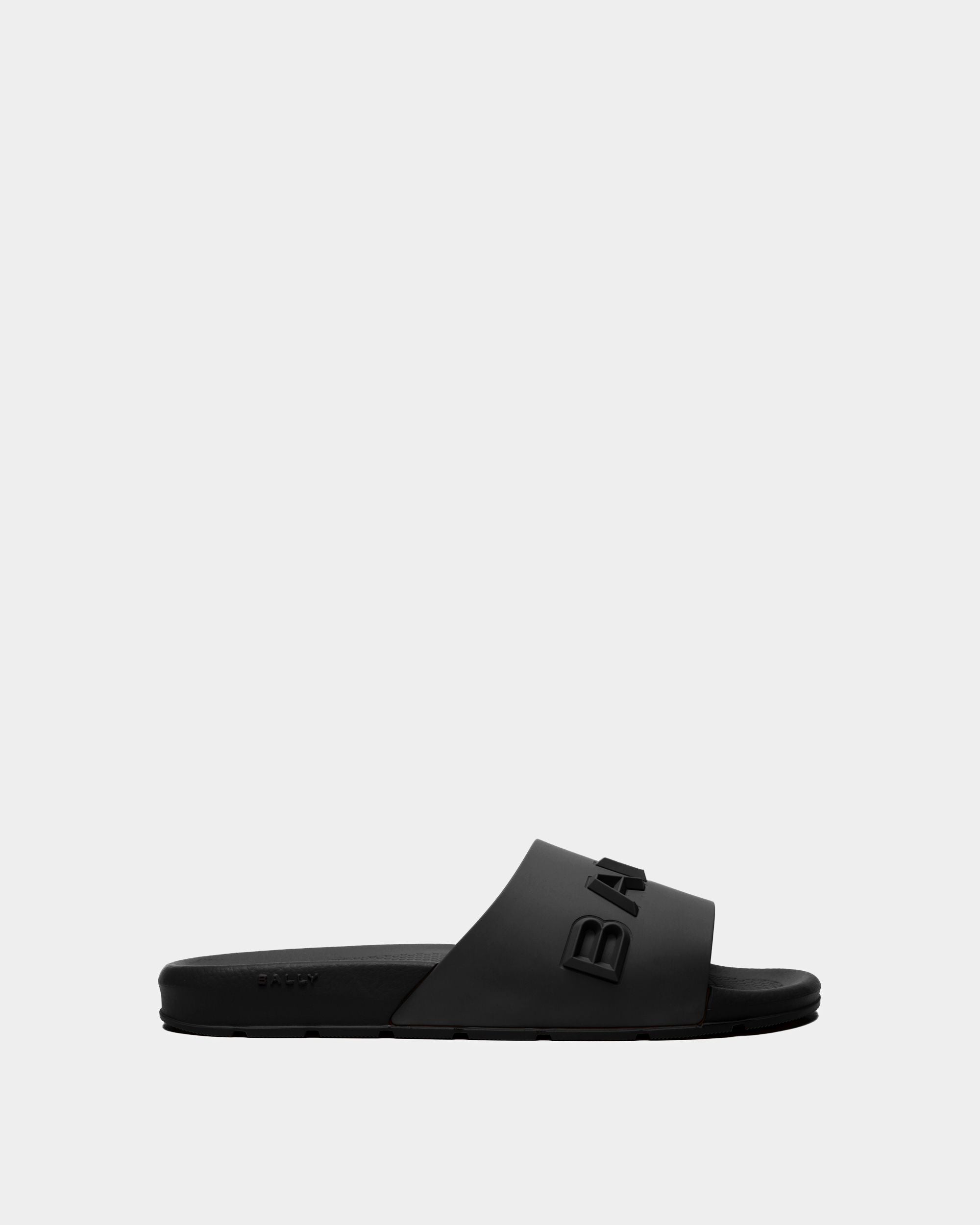 Bally Global - Seaside Slide in Rubber - Black