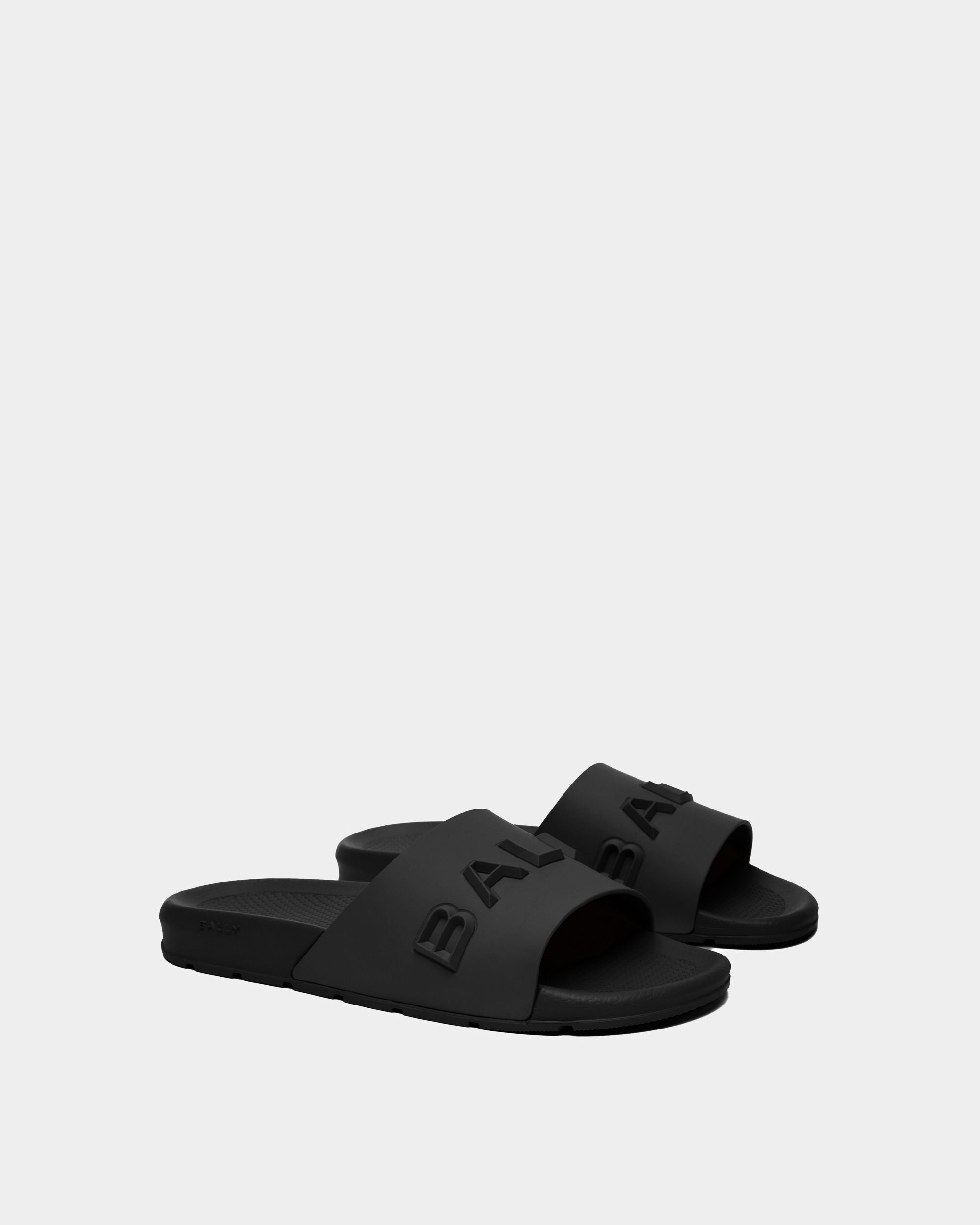 Bally Global - Seaside Slide in Rubber - Black