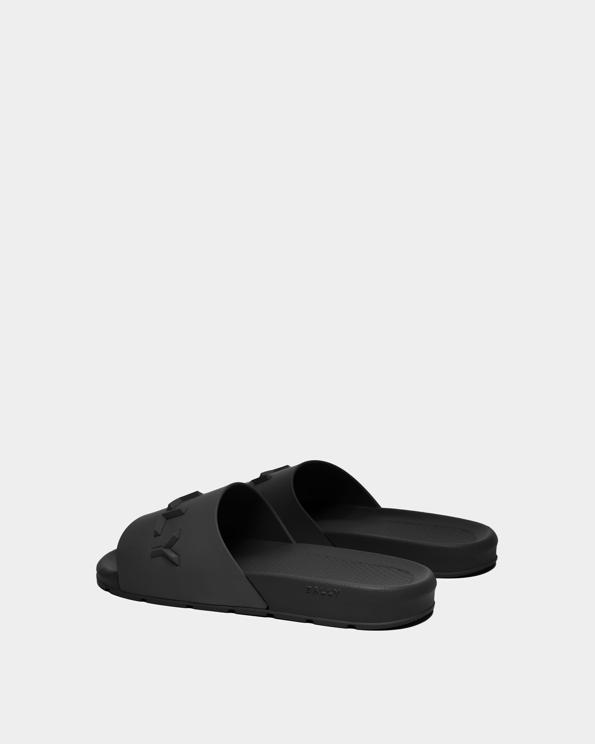Bally Global - Seaside Slide in Rubber - Black