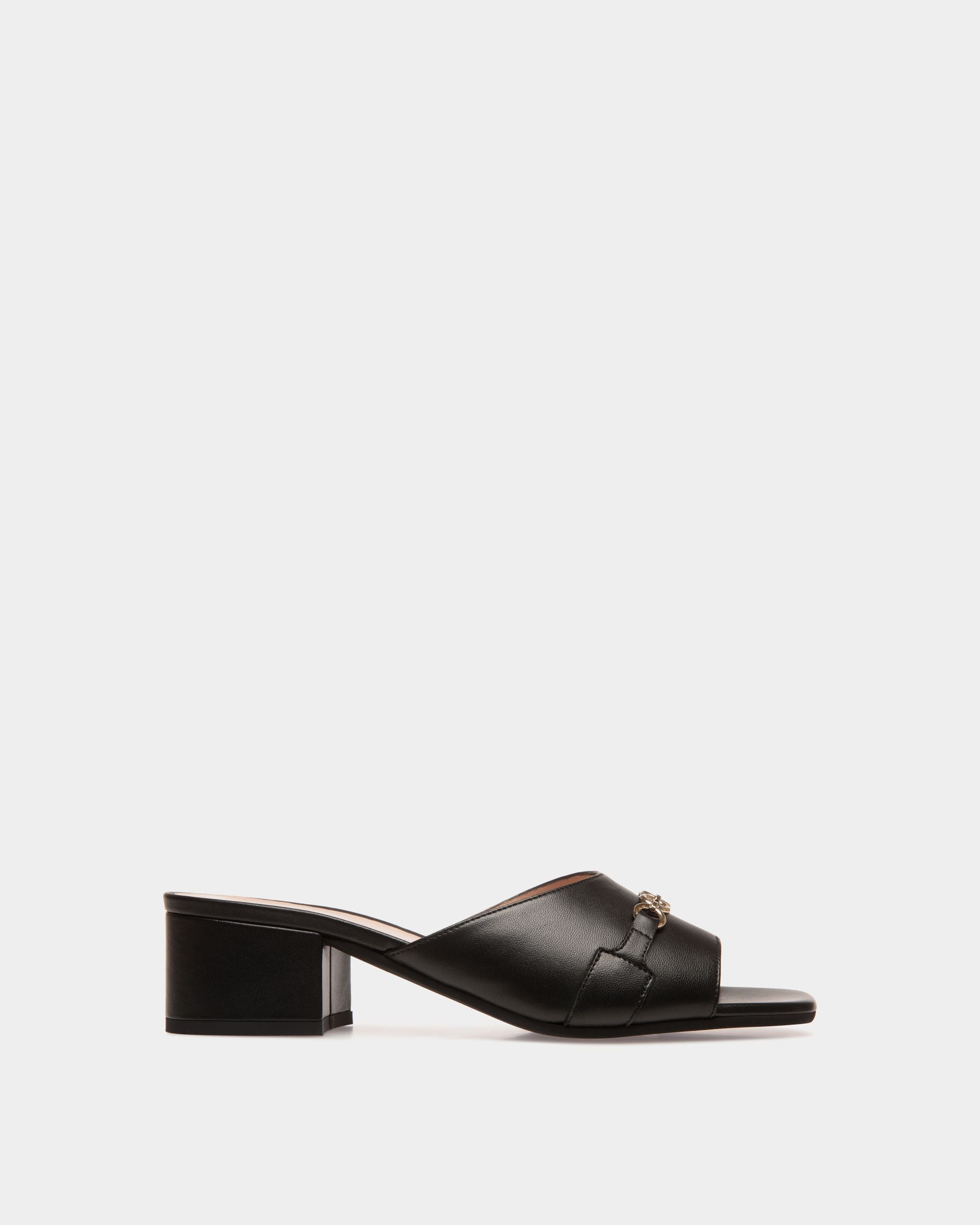 Bally Global - Sandals In Black Leather - Black