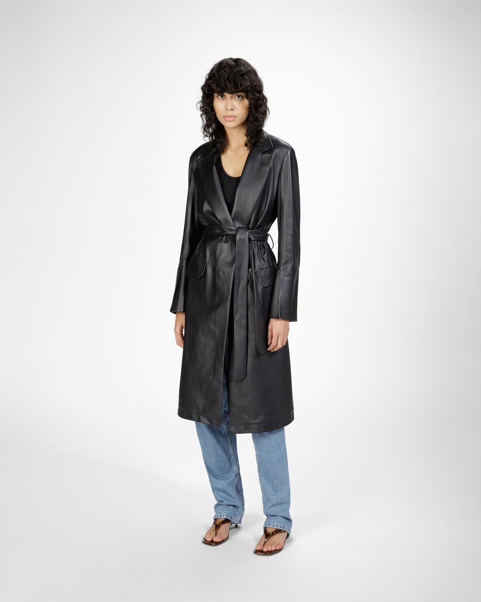 Bally Global - Nyna Sandalias De Piel En Charol Marrón Carey - Marrón