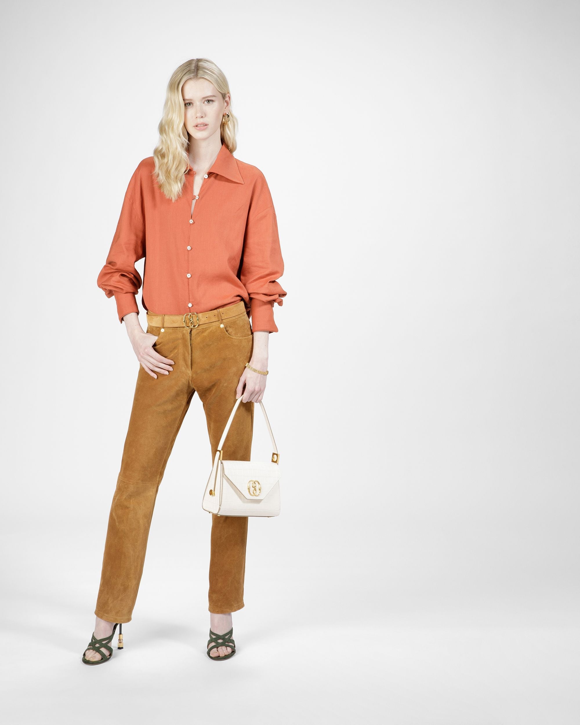 Bally Global - Sandalias Abiertas Block De Ante - Verde