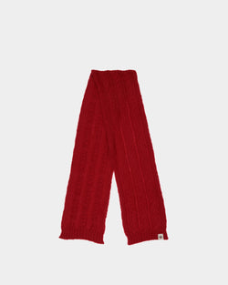 Écharpe En Mohair Et Soie Candy Red