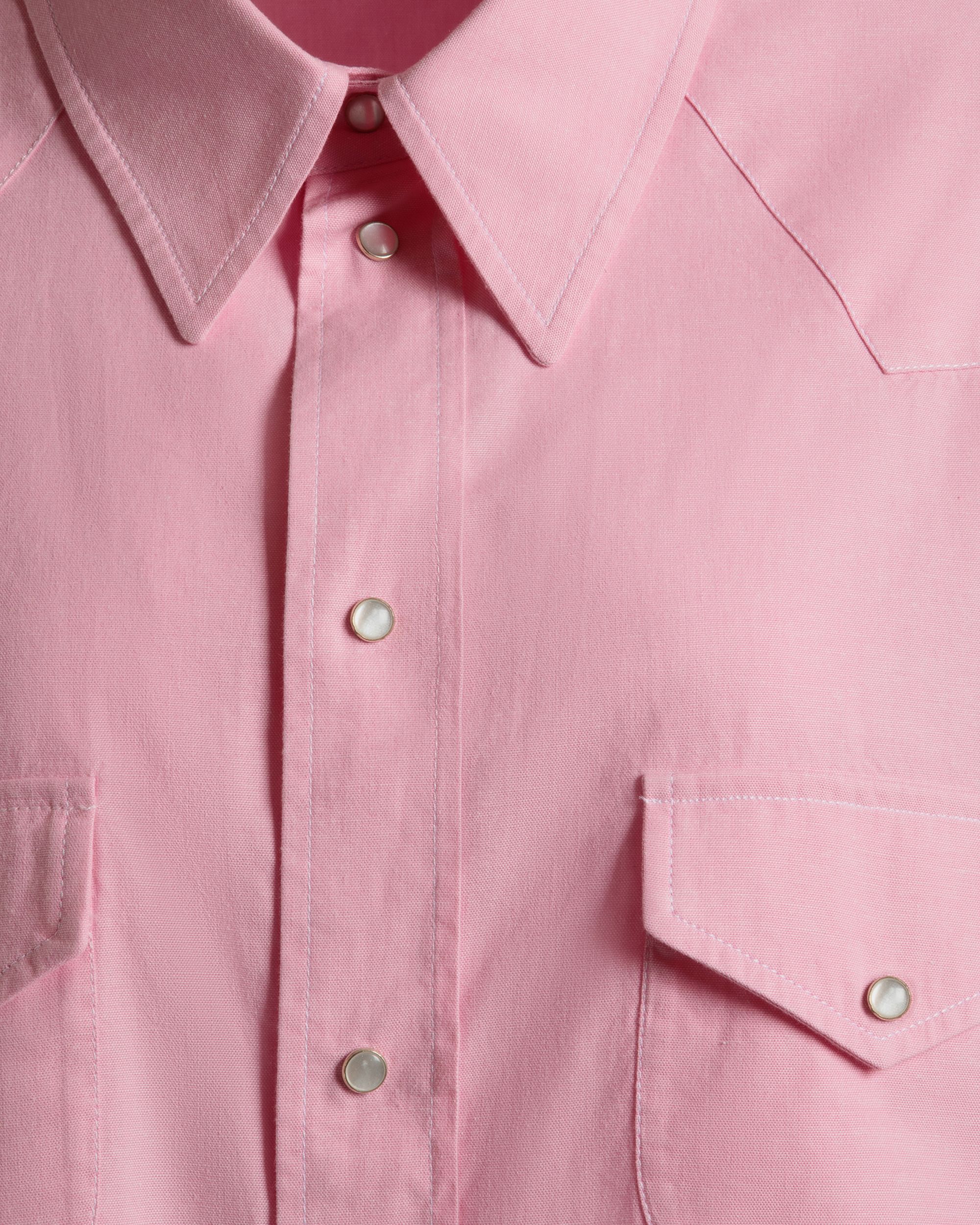 Bally Global - Chemisier Oversized En Coton Rose - Rose