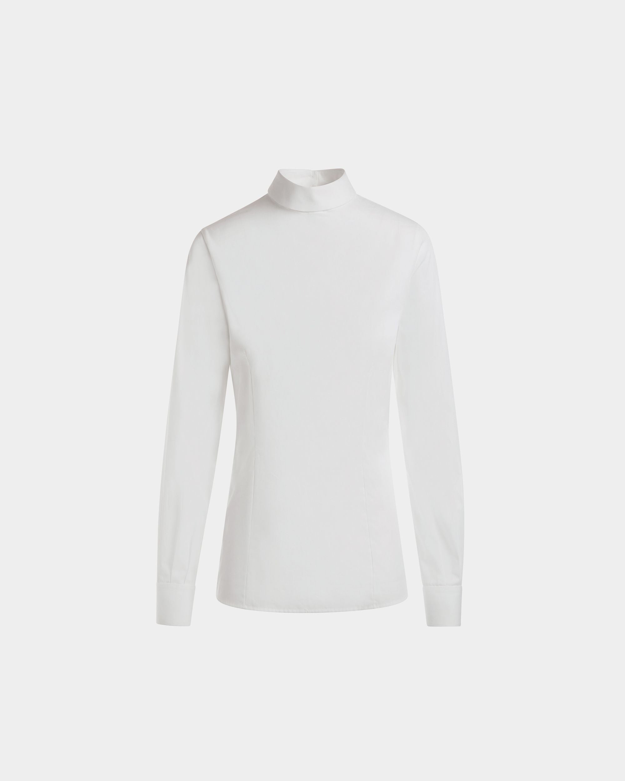 Bally Global - Long Sleeve Shirt in White Cotton - White