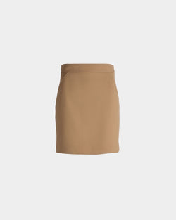 Skirts Skirt In Brown Mix Wool And Poly
