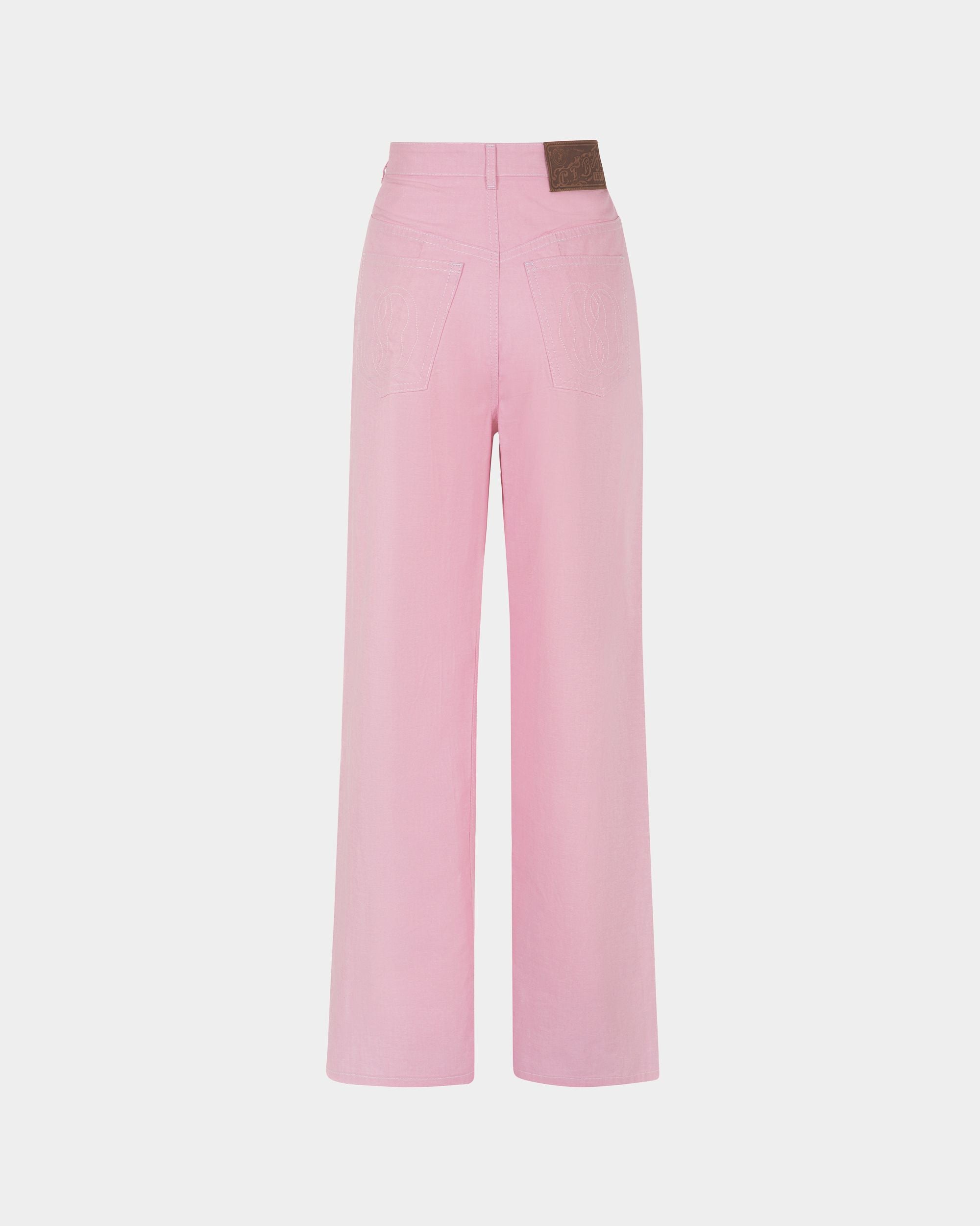 Bally Global - Pants in Pink Cotton - Pink