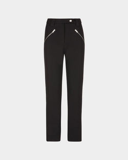 Stretch Pants In Black