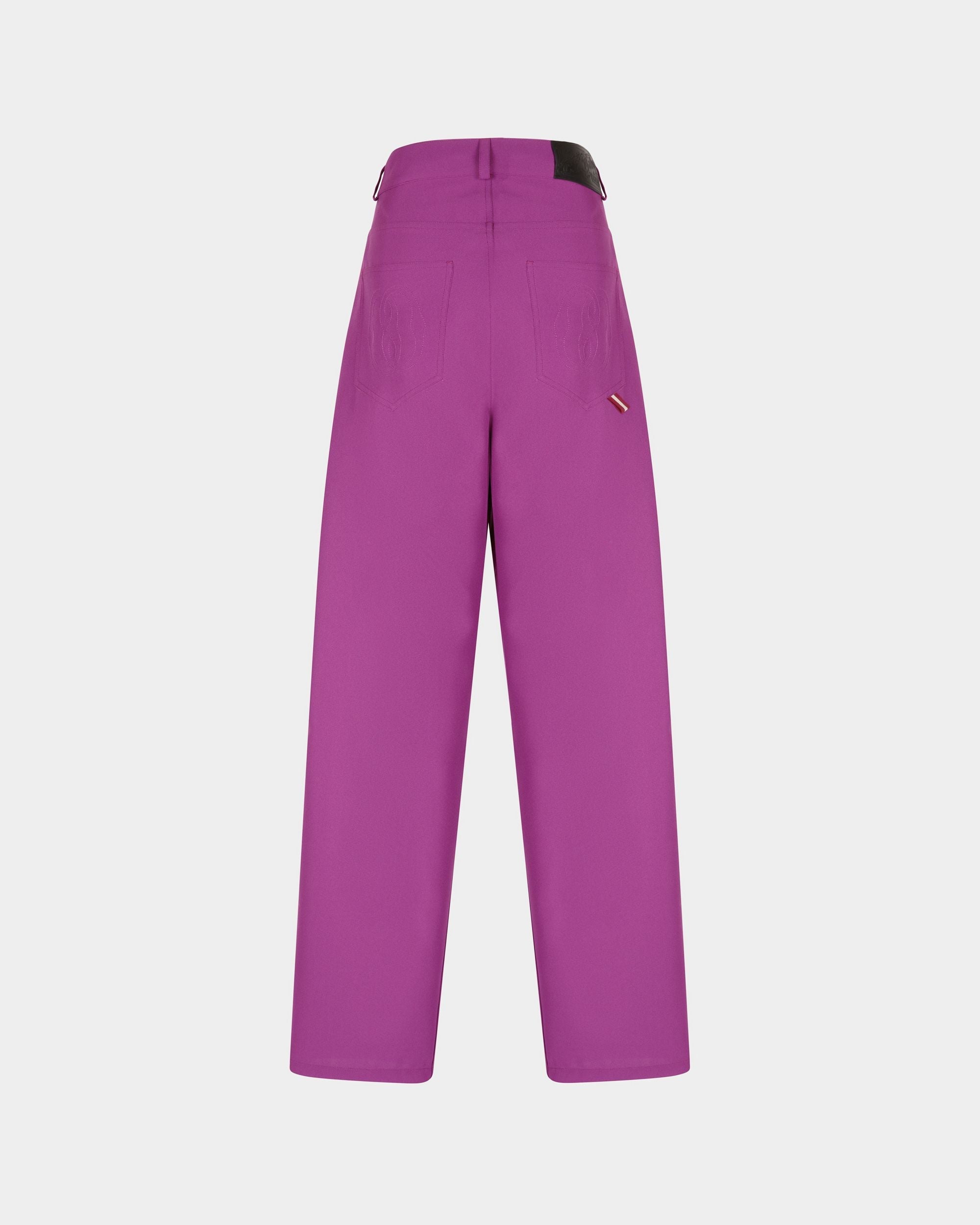 Bally Global - High Waisted Pants In Pink - Pink