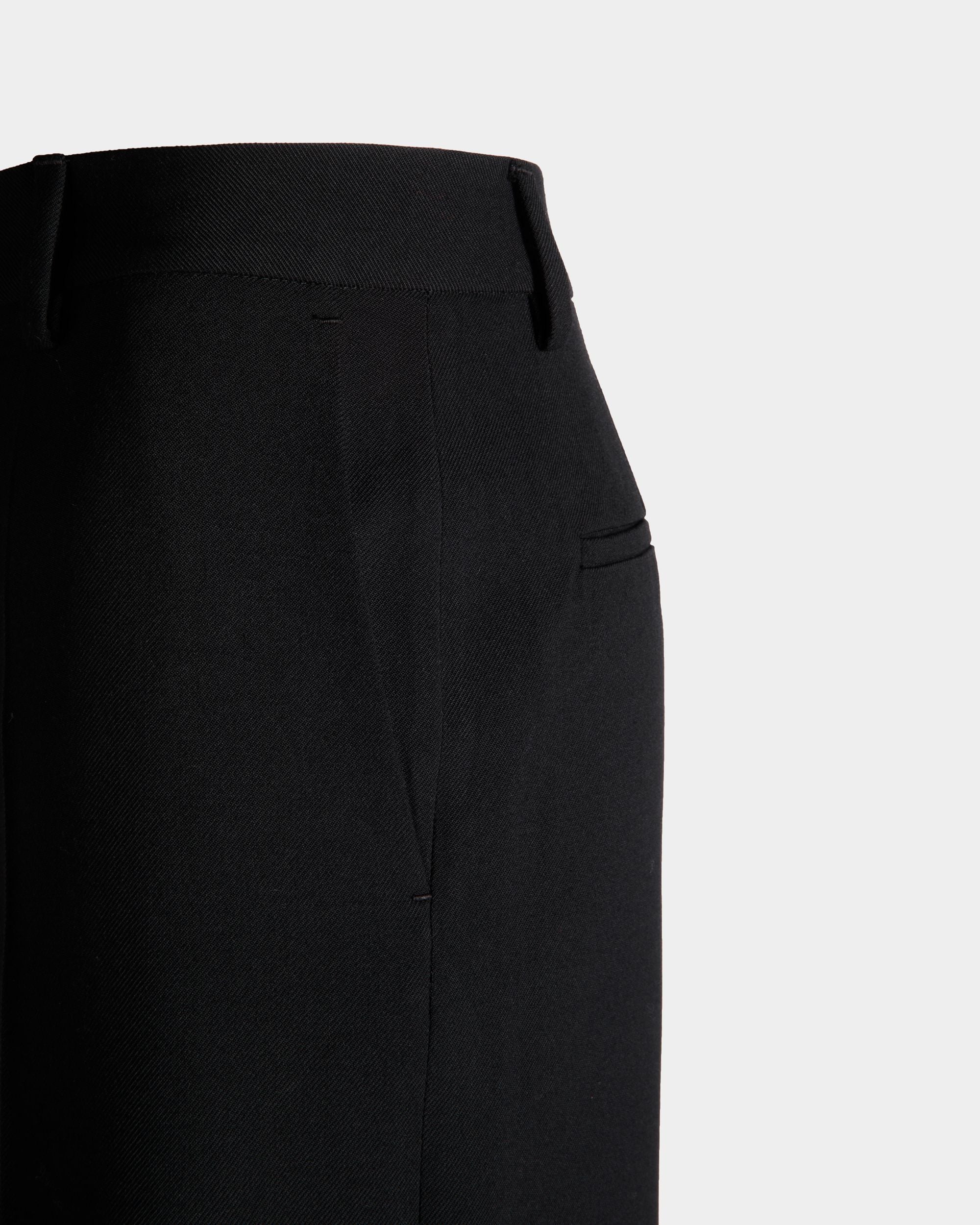 Bally Global - Straight-Leg Pants In Black Wool Blend - Black
