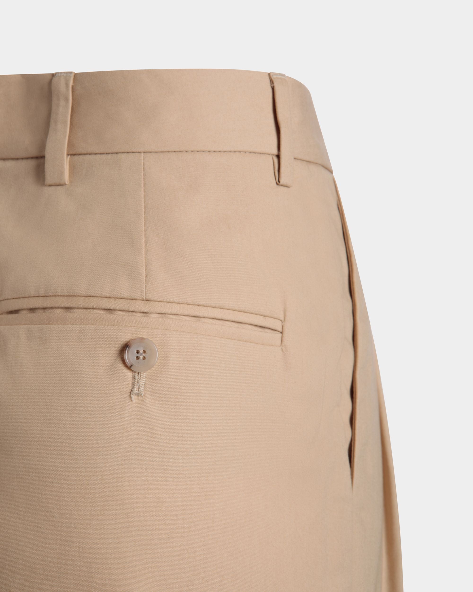Bally Global - Trousers Trousers In Yellow Mix Cotton/Poly - Yellow