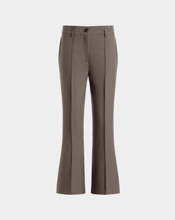 Trousers In Brown Wool